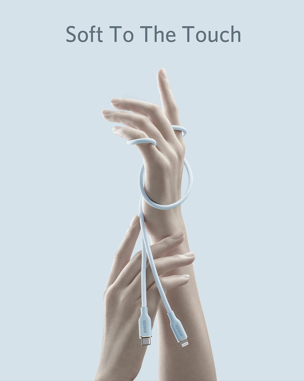 Anker 641 USB-C to Lightning Cable (Flow, Silicone)